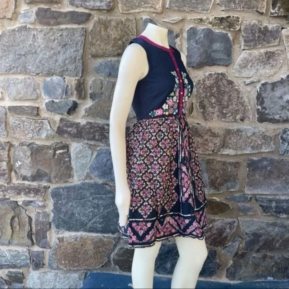NEW Modcloth Conversation Masterpiece A-line Dress Size 1X - Picture 4 of 8